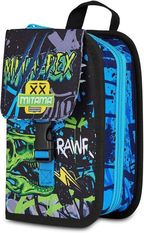 Penál plný "4Zip", dinosaurus, MITAMA 64853