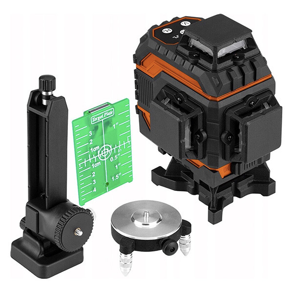 3D laser, 16 čar, zelený, pouzdro, terčík NEO TOOLS 75-141