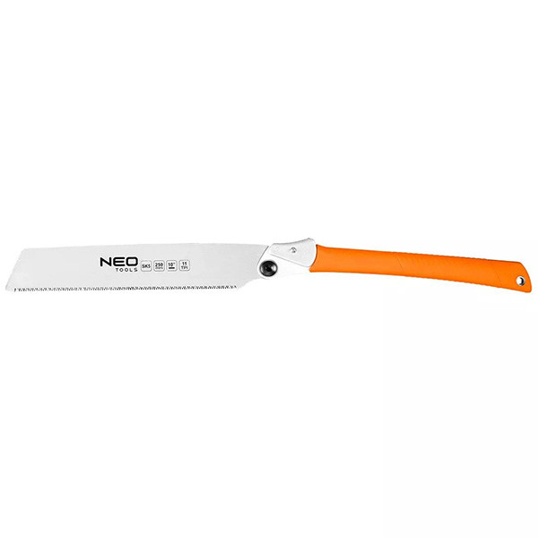 Japonská přesná řezací pila 44-610, 11 TPI, široká, skládací, NEO TOOLS