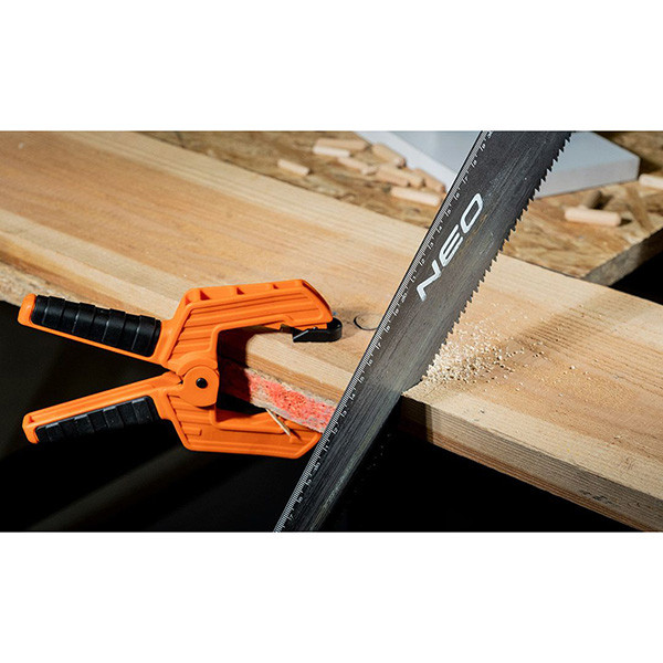 Pružinová svorka 45-520, 2/50,vysoce odolná, délka 115 mm, NEO TOOLS