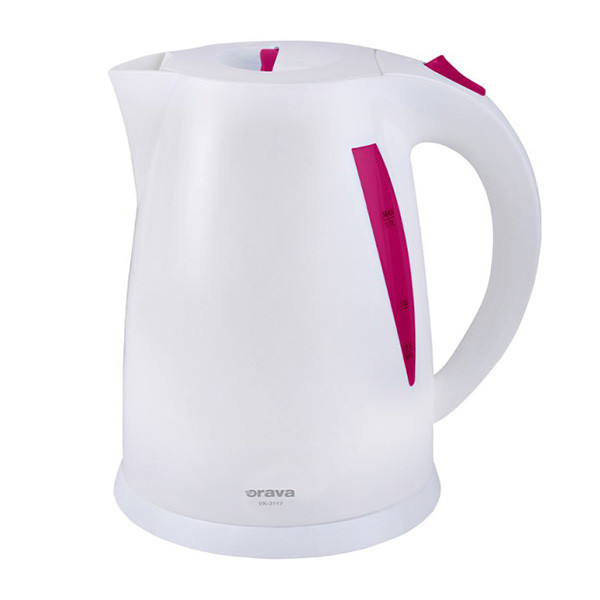 Varná konvice VK-3117 R, 2000W, bílo-rúžová, Orava