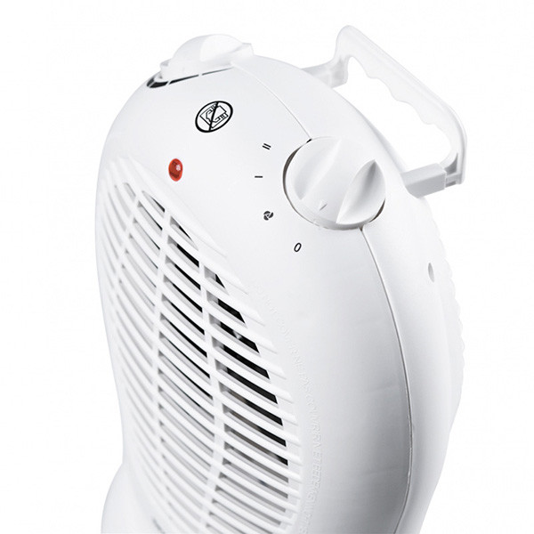 Orava Horkovzdušný ventilátor, bílý