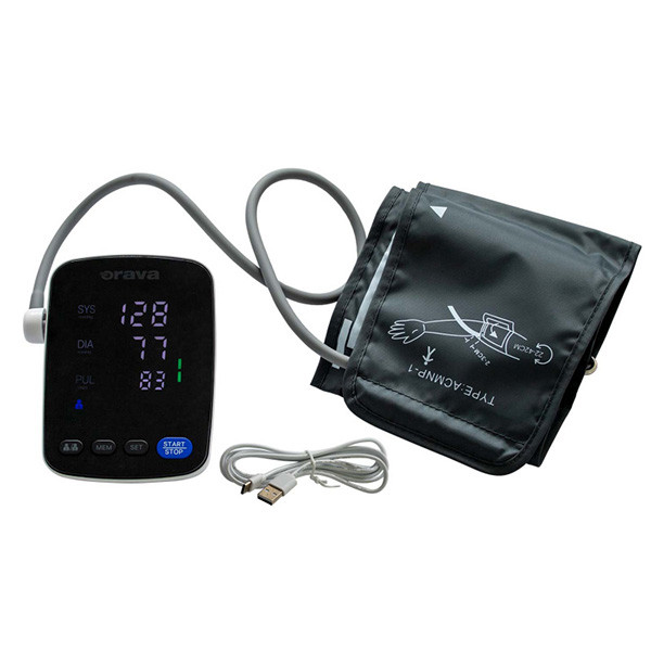 Orava TL-300 Digitální tlakoměr, černo/bílý