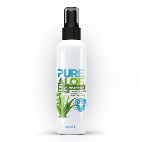 Regenerace PURE ALOE na roušky a respirátory, 100ml, Nanolab, DOPRODEJ