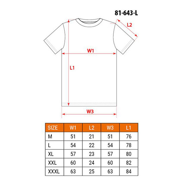 NEO TOOLS tričko s potiskem M