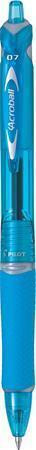 Kuličkové pero "Acrobal", světle modrá, stiskací mechanismus, 0,25 mm, PILOT