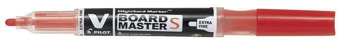 Popisovač na bílou tabuli "V-Board Master", červená, 1,3 mm, EF extra tenká, PILOT