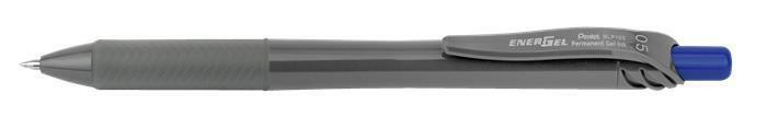 Kuličkové pero "Energel BLP-105", modrá, 0,25 mm, stiskací mechanizmus, PENTEL BLP105-CX