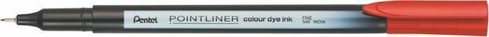 Liner "Pointliner", červená, 0,4 mm, PENTEL S40-B