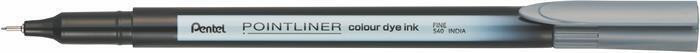 Liner "Pointliner", šedá, 0,4 mm, PENTEL S40-N