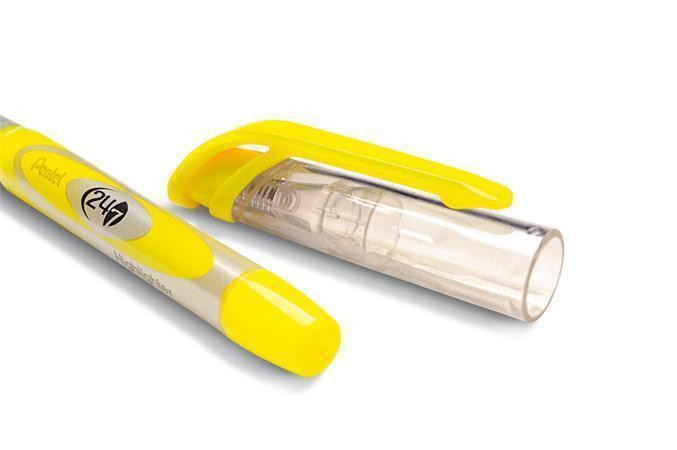 Zvýrazňovač "SL12", žlutá, 1-3,5 mm, PENTEL SL12-GX