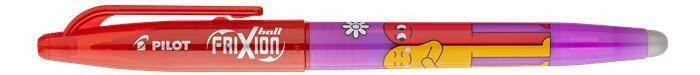 Roller "Frixion Ball Friends", fialová, 0,35 mm, vymazatelný, PILOT PNJ693786