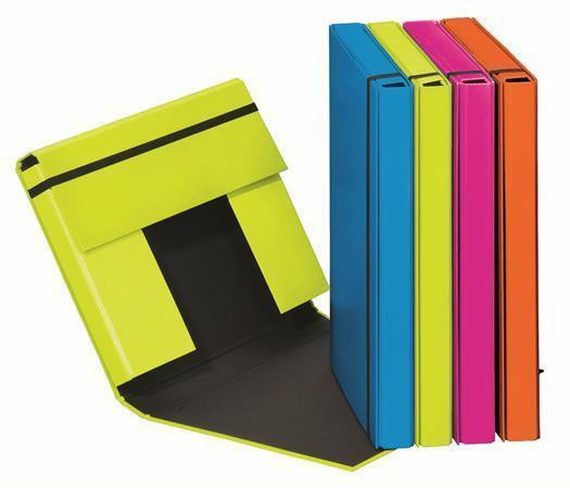 Desky s gumičkou "Trend", mix barev, 40 mm, karton, A5, PAGNA 21103-00