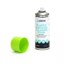 Platinet PFS5120 antistatická čistící pěna na plasty 400 ml