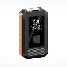 Platinet PMPBTP Powerbanka 8000 mAh, multifunkční startovací nabíječka 800A, kompresor 25 l/min 10 BAR, černá