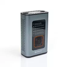 Platinet PTC22 SET 3v1 Powerbanka 4000 mAh, digitální kapesní kompresor 10 BAR, LED svítilna, stříbrná