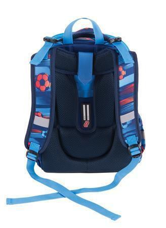 Batoh "Anatomic Cube Goal", modrá-fotbal, anatomický, PULSE 122161
