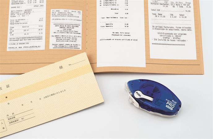 Lepicí roller "Pro", plnitelný, 8,4 mm x 20 m, PLUS 39185P