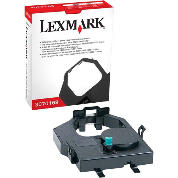 IBM originální páska do tiskárny, 3070169, černá, pro Lexmark
