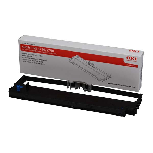 OKI originální páska do tiskárny, 44173405, černá, OKI