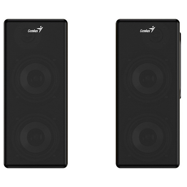 Genius reproduktory SP-HF1220BT, 2.0, 45W, hnědá - černá, Bluetooth