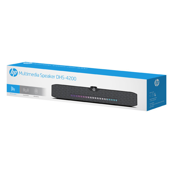 HP Soundbar DHS-4200, 6W, černý, podsvícený