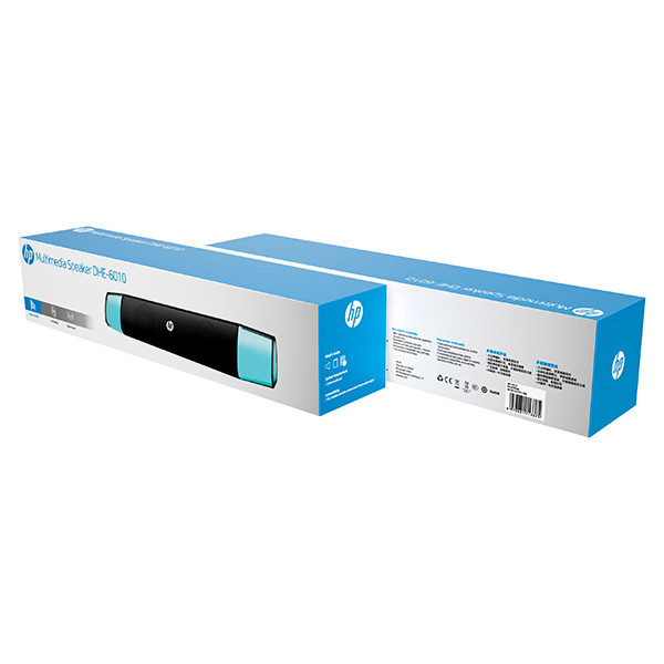 HP Soundbar DHE-6010, 6W, černý, 3,5 mm jack/ Bluetooth, podsvícený