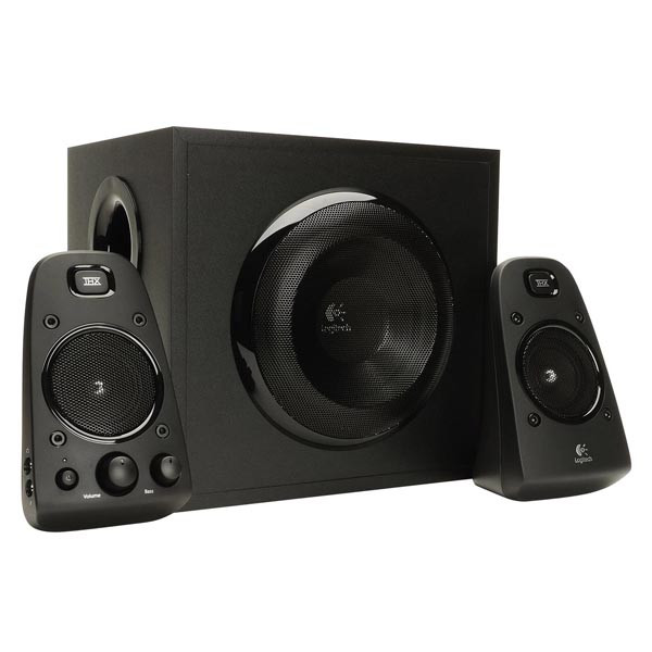 Logitech reproduktory Z623, 2.1, 400W, černé, regulace hlasitosti, pro Notebooky, pro PC, Subwoofer 130W