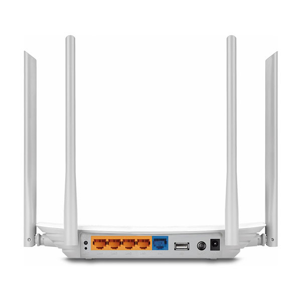 TP-LINK router Archer C5 2.4GHz a 5GHz, přístupový bod, IPv6, 1200Mbps, externí pevná anténa, 802.11ac, rodičovská kontrola, síť p