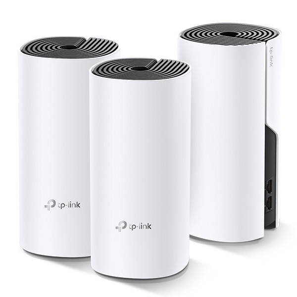 TP-LINK Wifi Mesh kit Deco E4(2-pack) 2.4GHz a 5GHz, přístupový bod, IPv6, 1200Mbps, integrovaná anténa, 802.11ac, 2Pack, ISP, rod