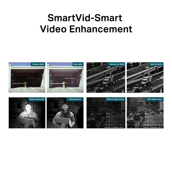 TP-link IP kamera venkovní VIGI C240(4MM), QHD 2560x1440, PoE, bílá, 4MPx rozlišení,barevně snímá, inteligentní detekce