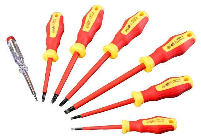 Šroubovák, 6+1 ks, sada, FISCHER DAREX 0199905