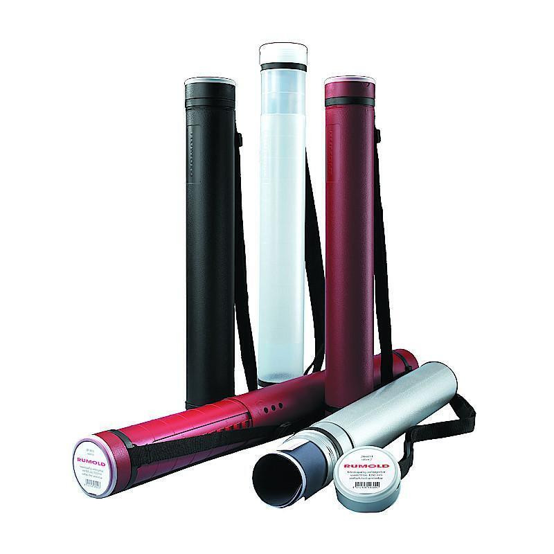 Tubus Premium, teleskopický, 80 × 600–1000 mm, PE/PP, černá, RUMOLD