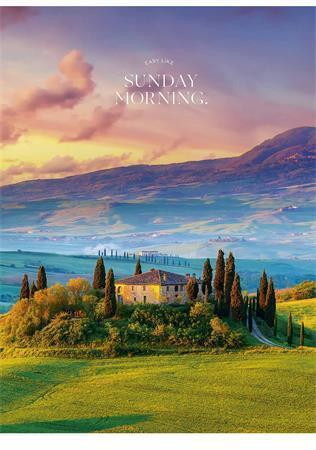 Sešit "Sunday Morning", mix motivů, A4, linkovaný, 80 listů, SHKOLYARYK A4-080-5237L