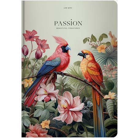 Zápisník "Passion", A4, čtverečkovaný, 80 listů, SHKOLYARYK A4-IC-080-7034K