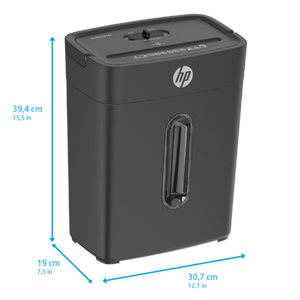 HP automatický skartovací stroj OneShred 6CC křížovým řezem