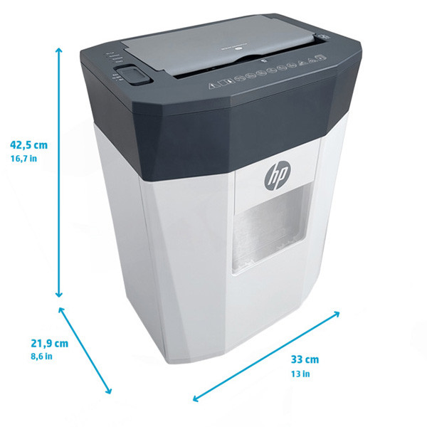 HP automatický skartovací stroj OneShred 80CC křížovým řezem