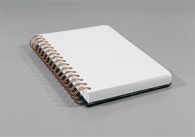 Spirálový sešit "Jolie", Open Your Mind, A5, tečkovaný, 120 listů, tvrdé desky, SIGEL JN611