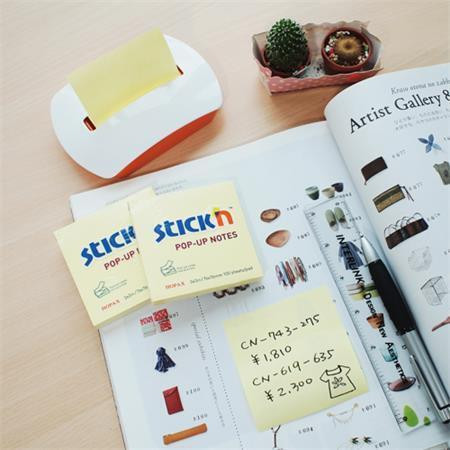 Zásobník na samolepící bločky "Z", bílá, STICK N 21368