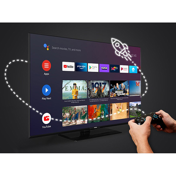 Televize Orava, LT-ANDR32 C01, 32", Full HD 1920x1080, 50/60 Hz, černá, Android TV