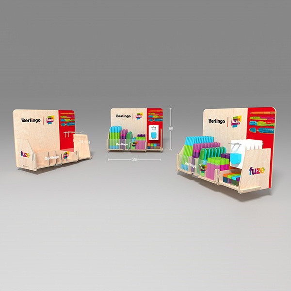 Berlingo - stojan na Fuze malý, 30 x 36 x 15cm