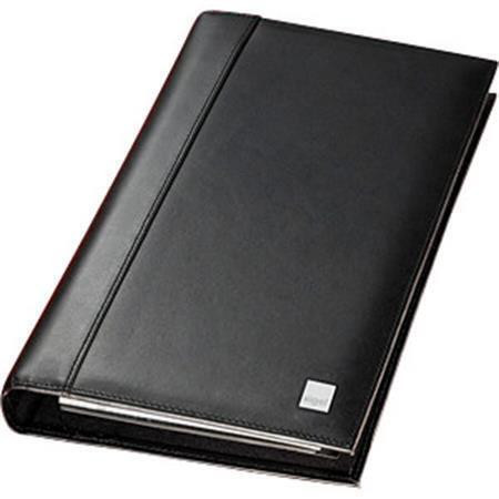 Vizitkář kroužkový, na 160 ks, SIGEL "Torino", černý