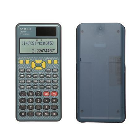 Kalkulačka "MSC 417", šedá, vědecká, 417 funkcí, MAUL 72707