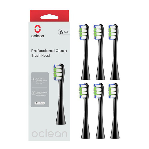 Oclean náhradní hlavice Professional Clean P1C5 B06, černé