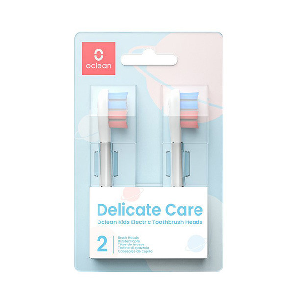 Oclean náhradní hlavice dětské Kids Extra Soft P3K1, bílé