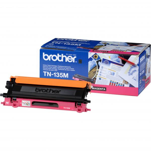 Brother originální toner TN135M, magenta, 4000str.