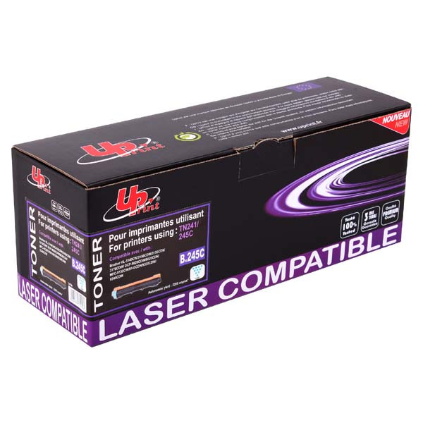 UPrint kompatibilní toner s Brother TN245C, TN241C, B.245C, cyan, 2200str.