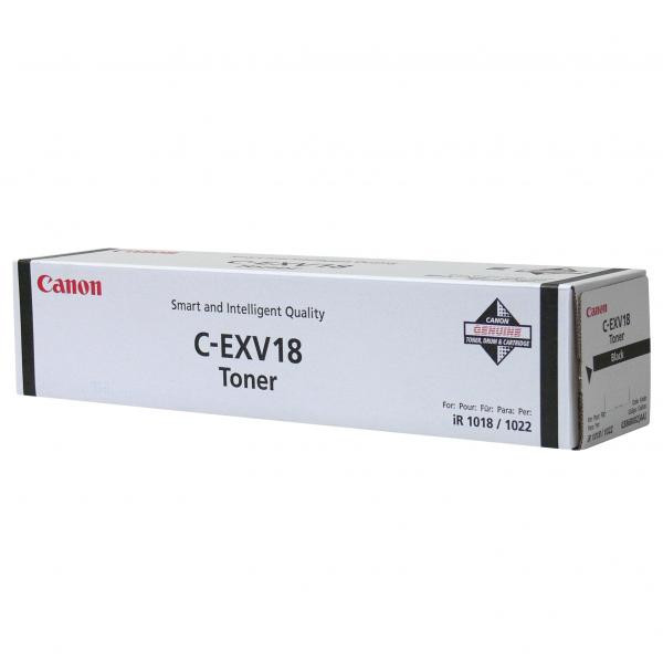 Canon originální toner C-EXV18 BK, 0386B002, black, 8400str.