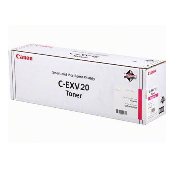 Canon originální toner C-EXV20 M, 0438B002, magenta, 35000str.