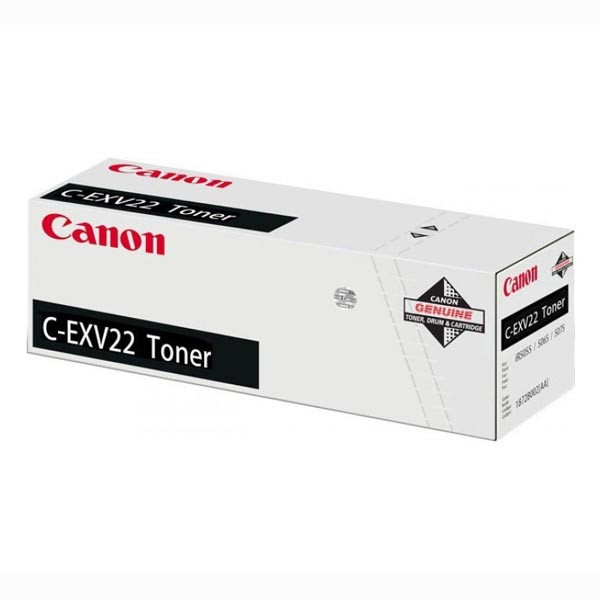 Canon originální toner C-EXV22 BK, 1872B002, black, 48000str.